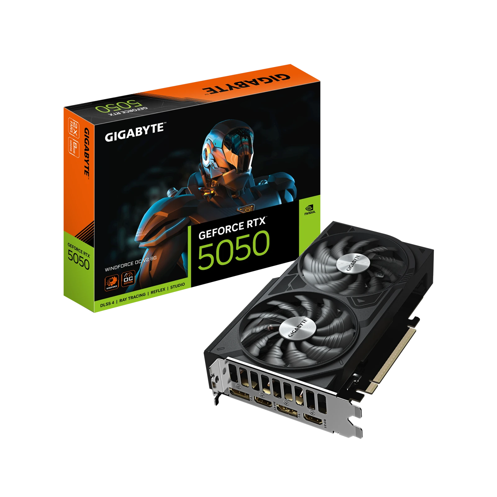 Gigabyte GeForce RTX 5050 WINDFORCE OC V2 8G